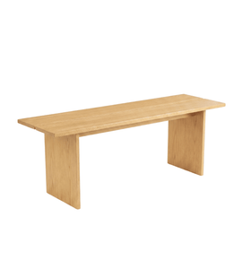 Mekia - bank van eikenhout 110x35x45 cm
