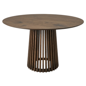 Harris ronde eettafel in gerookt eiken - Ø110 cm