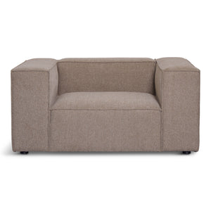 Hailey fauteuil in zand L: 136 X D: 100 X H: 64 cm