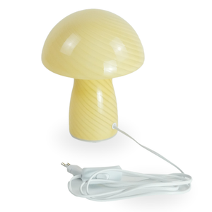 Cleo Mushroom LED-lamp geel