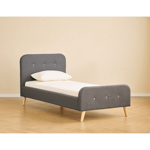 Christian bedframe in grijs 90x200 cm