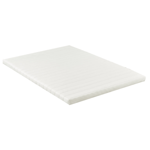 Premium Aksel witte topmatras van traagschuim 140x200x7 cm