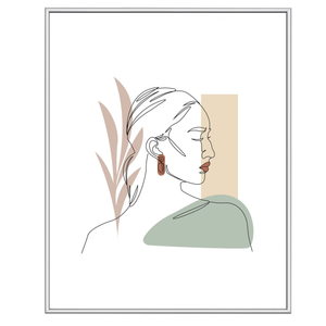 Malina fotolijst PVC glanzend Zilver 40x50 cm