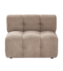 Lilie middenmodule in zandkleur - L: 95 x D: 95 x H: 64 cm