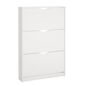 Livo schoenenkast met 3 deuren in wit