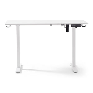 Damian in hoogte verstelbaar bureau 115x60 cm in wit