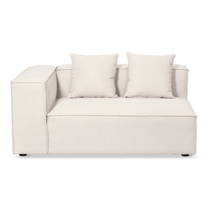 Hailey bank links module in beige L: 147 X D: 100 X H: 65 Cm