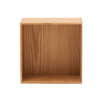 Rumi wandplank 33x20x33 cm in eikenhout incl. muurbeugel