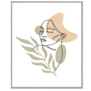 Malina fotolijst PVC glanzend Staal 60x90 cm