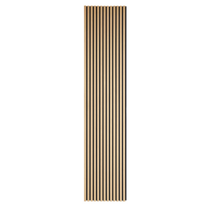 Akoestisch paneel in eikenfineer 2400x520x18 mm (Prijs per stuk bij aankoop van 2)