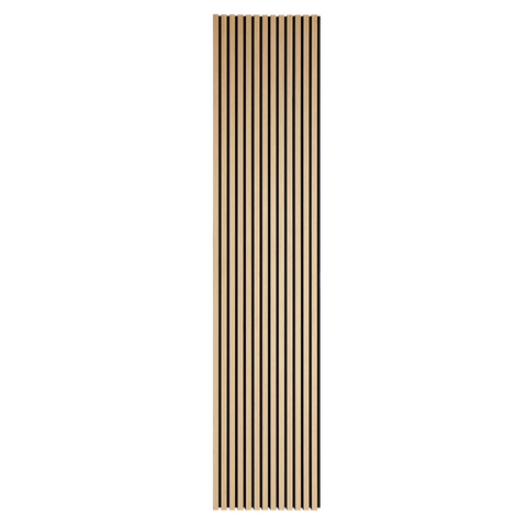 Akoestisch paneel in eikenfineer 2400x520x18 mm