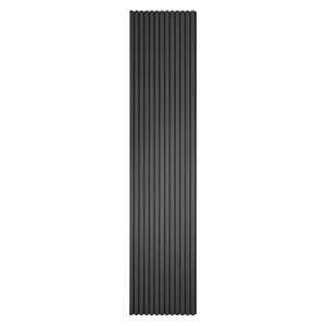 Akoestisch paneel in zwart eikenfineer 2400x520x18 mm