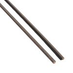 Afwerklijsten voor akoestische panelen in gerookt eikenfineer 3000x45x18 mm - Rechts & links (2 st.)