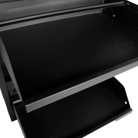 Louis schoenenkast - Zwart metaal met 2 vakken