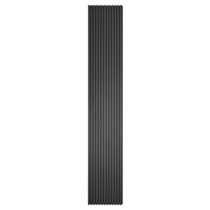 Akoestisch paneel in zwart eikenfineer 3000x520x18 mm (Prijs per stuk bij aankoop van 2)