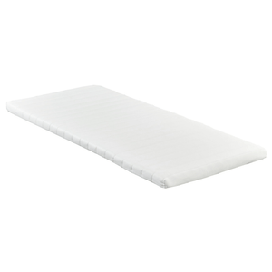 Henry witte topmatras van PU-schuim 90x200x4 cm