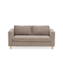 Hildur - 2-zitsbank in de kleur zand L: 160 x D: 84 x H: 78 cm