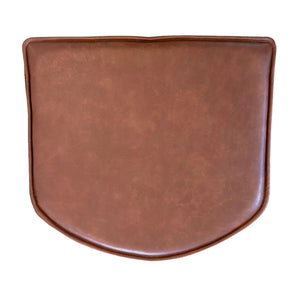 Bella - zitkussen in bruin kunstleer