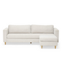 Hildur 3-zits chaise longue in beige