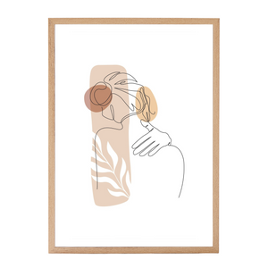 Paloma fotolijst 50x70 cm in hout