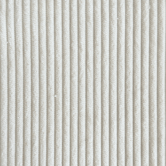 Marco - Fluwelen stofstalen gebroken wit