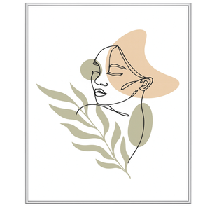 Malina fotolijst PVC glanzend Zilver 60x90 cm