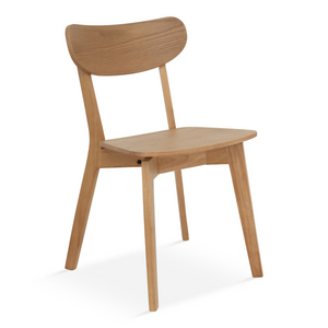 Rory Eetkamerstoel - Houten stoel in eikenfineer