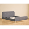 Christian bedframe in grijs, 180 x 200 cm, excl. bedlatten en matrassen