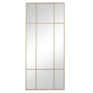 New Yorker spiegel met goud/messing lijst 180 x 80 cm