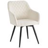 Witte bouclé