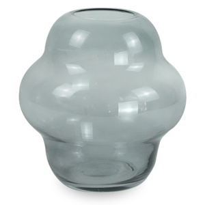 Gina glazen vaas gerookt 20 cm