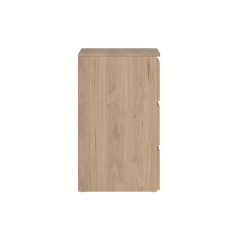 Maise ladekast H:70 x B:138 x B:41 cm met 6 laden in eiken look