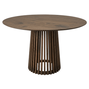 Harris ronde eettafel in gerookt eiken - Ø110 cm