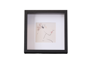 Salma diepe fotolijst zwart 25x25 cm