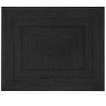 Alex Tapijt - Zwarte jute 240x180