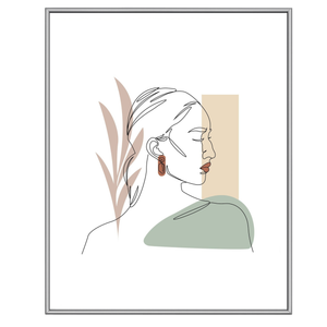 Malina fotolijst PVC glanzend Staal 40x50 cm