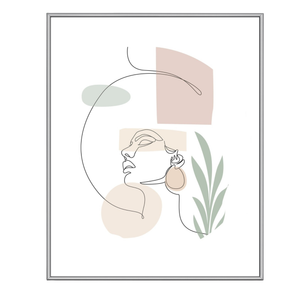 Malina fotolijst PVC glanzend Staal 30x40 cm