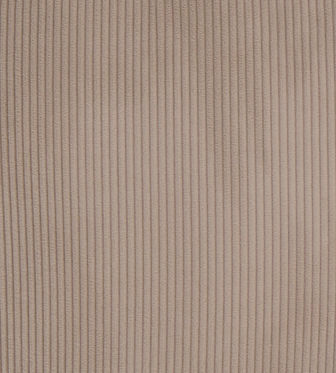 Atlas - Taupe fluwelen stofstaal