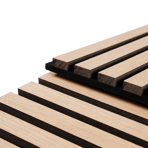 Akoestisch paneel in eikenfineer 2400x520x18 mm