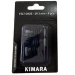 Viltschoenen Ø13 mm (4 stuks/pak)