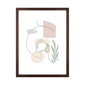 Lea - fotolijst 30x40 cm gerookt hout