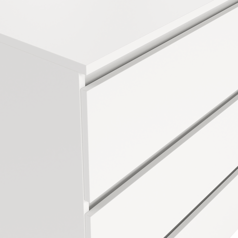 Maise commode 70x70x41 cm met 3 laden in wit