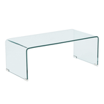 Nicole glazen salontafel 95x45x35 cm